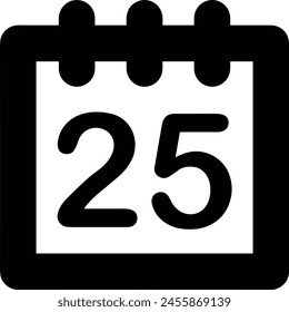 Símbolo de Vector de calendario Imagen