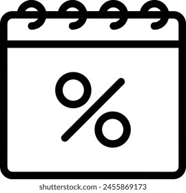 Calendar icon symbol vector image