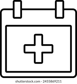 Calendar icon symbol vector image