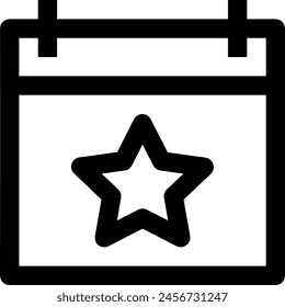 Bild Vektorgrafik Kalendersymbol