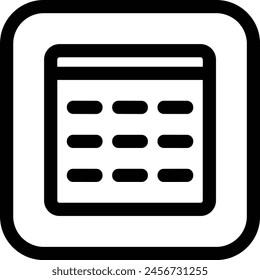 Calendar icon symbol vector image
