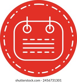Símbolo de Vector de calendario Imagen
