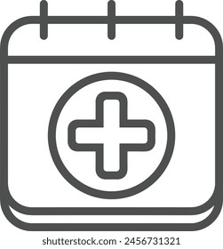 Símbolo de Vector de calendario Imagen