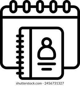 Calendar icon symbol vector image