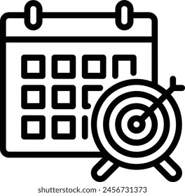 Bild Vektorgrafik Kalendersymbol