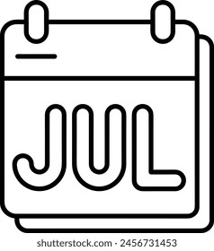 Símbolo de Vector de calendario Imagen