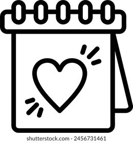 Calendar icon symbol vector image
