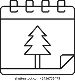 Símbolo de Vector de calendario Imagen