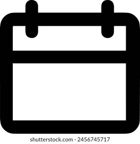 Calendar icon symbol vector image
