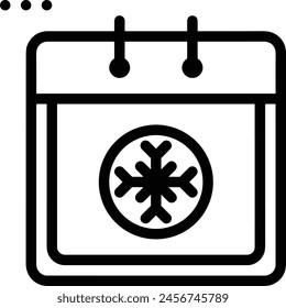 Calendar icon symbol vector image