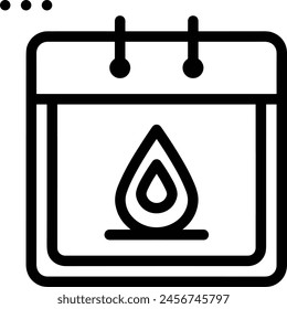 Bild Vektorgrafik Kalendersymbol