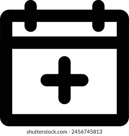 Símbolo de Vector de calendario Imagen