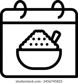 Calendar icon symbol vector image