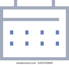 Calendar icon symbol vector image