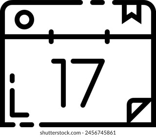 Bild Vektorgrafik Kalendersymbol