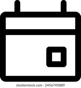 Símbolo de Vector de calendario Imagen