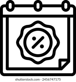 Calendar icon symbol vector image