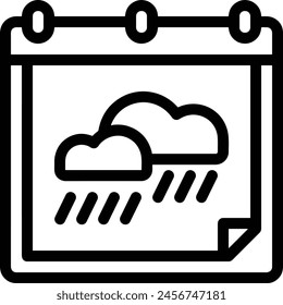 Símbolo de Vector de calendario Imagen