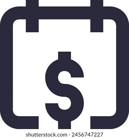 Bild Vektorgrafik Kalendersymbol