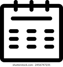 Calendar icon symbol vector image