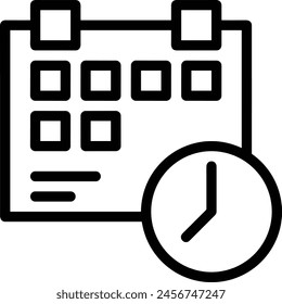 Calendar icon symbol vector image