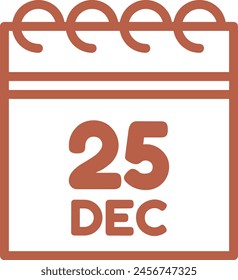 Calendar icon symbol vector image