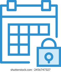 Símbolo de Vector de calendario Imagen