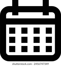 Símbolo de Vector de calendario Imagen