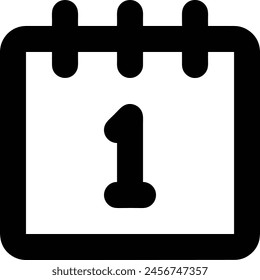 Símbolo de Vector de calendario Imagen
