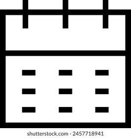 Bild Vektorgrafik Kalendersymbol