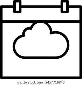 Calendar icon symbol vector image