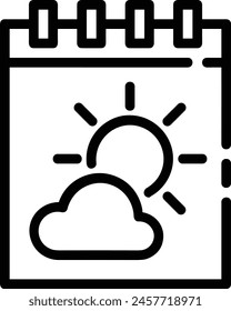 Bild Vektorgrafik Kalendersymbol