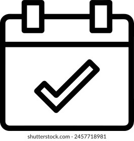 Calendar icon symbol vector image