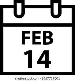 Calendar icon symbol vector image