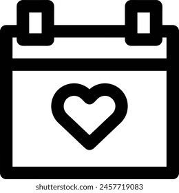 Calendar icon symbol vector image