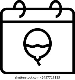 Calendar icon symbol vector image