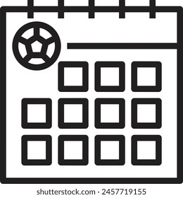 Símbolo de Vector de calendario Imagen