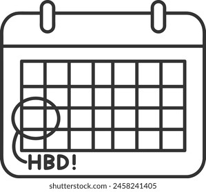 Calendar icon symbol vector image