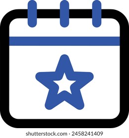 Bild Vektorgrafik Kalendersymbol