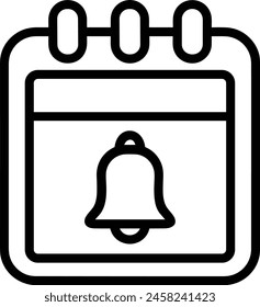 Símbolo de Vector de calendario Imagen