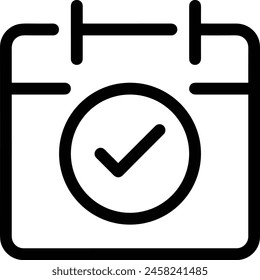Bild Vektorgrafik Kalendersymbol