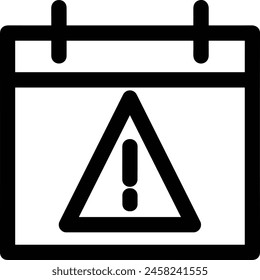 Calendar icon symbol vector image