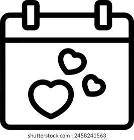 Calendar icon symbol vector image