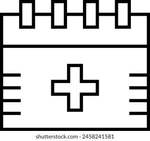 Símbolo de Vector de calendario Imagen