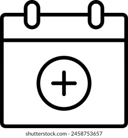 Símbolo de Vector de calendario Imagen