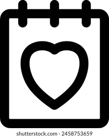 Símbolo de Vector de calendario Imagen