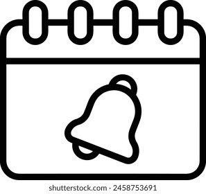 Símbolo de Vector de calendario Imagen