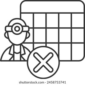 Símbolo de Vector de calendario Imagen
