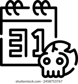 Calendar icon symbol vector image