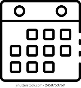 Bild Vektorgrafik Kalendersymbol
